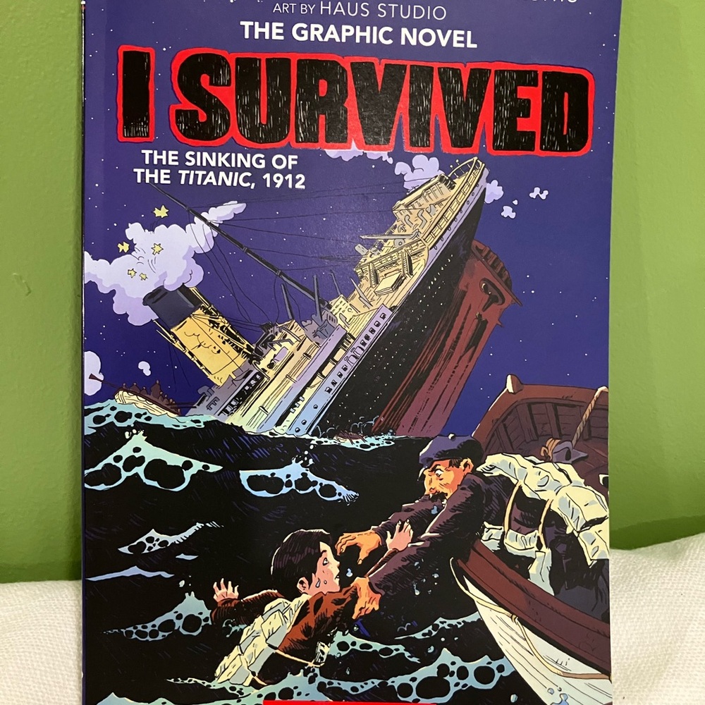 Scholastic I Survived Graphic Novel - Blue and Red